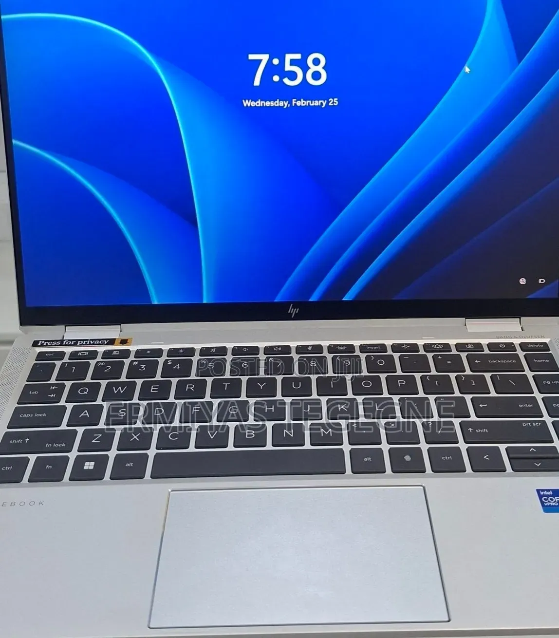 New Laptop HP EliteBook 840 16GB Intel Core i7 SSD 512GB