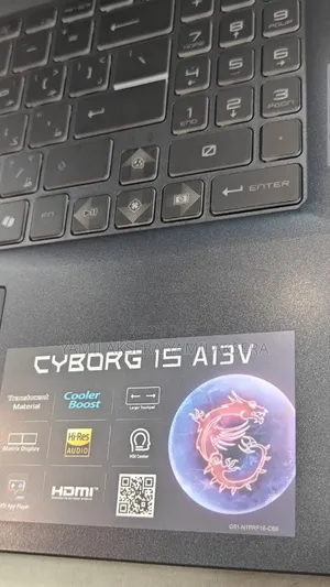 New Laptop MSI Cyborg 15 16GB Intel Core i7 SSD 1T