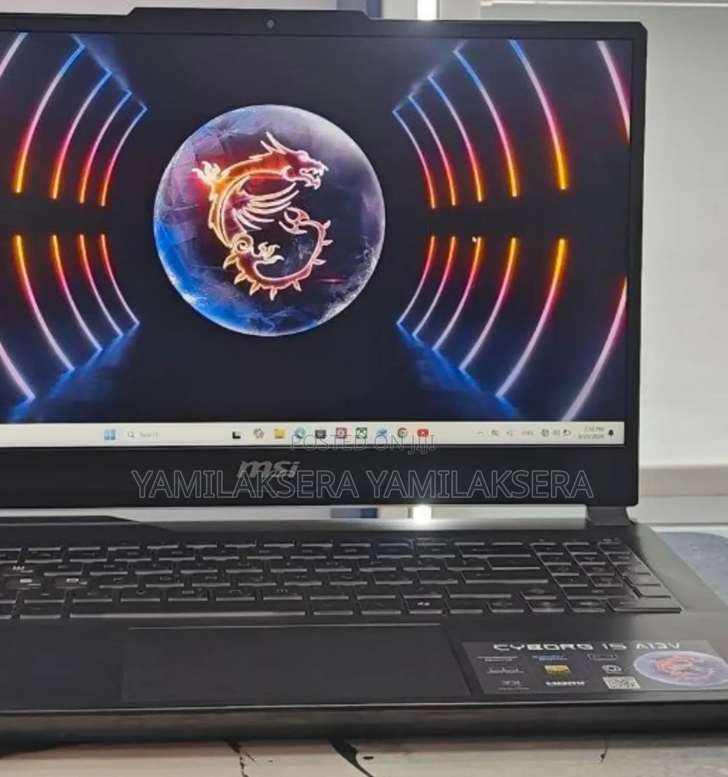 New Laptop MSI Cyborg 15 16GB Intel Core i7 SSD 1T