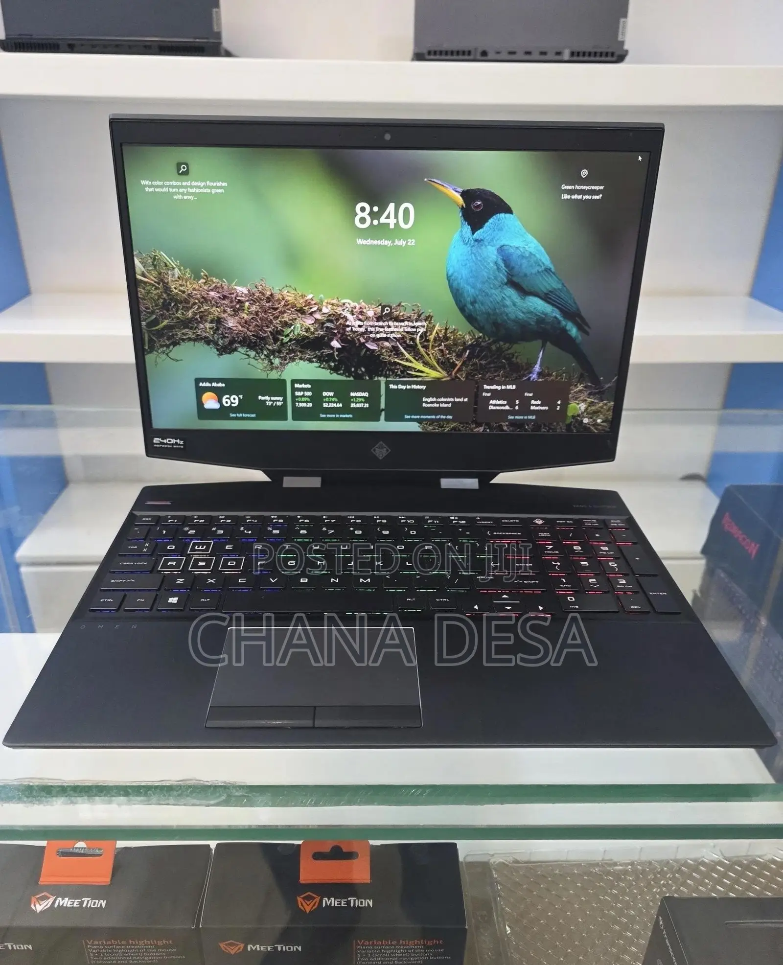 New Laptop HP Omen 15 16GB Intel Core i7 SSD 1T