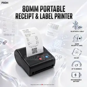 80mm Receipt Label Pos Printer