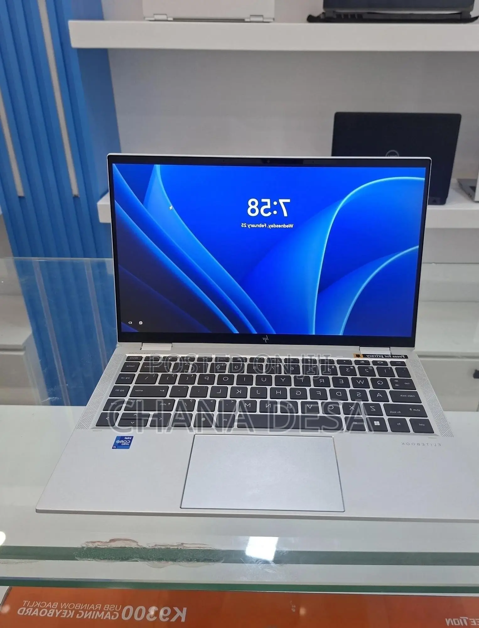 New Laptop HP EliteBook 1040 G8 16GB Intel Core i7 SSD 512GB