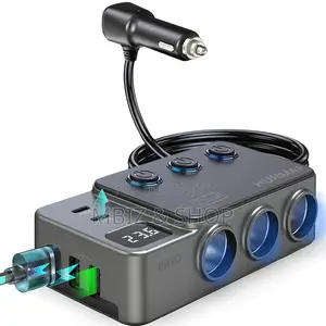 ERD 3in1 120W Car Charger Splitter