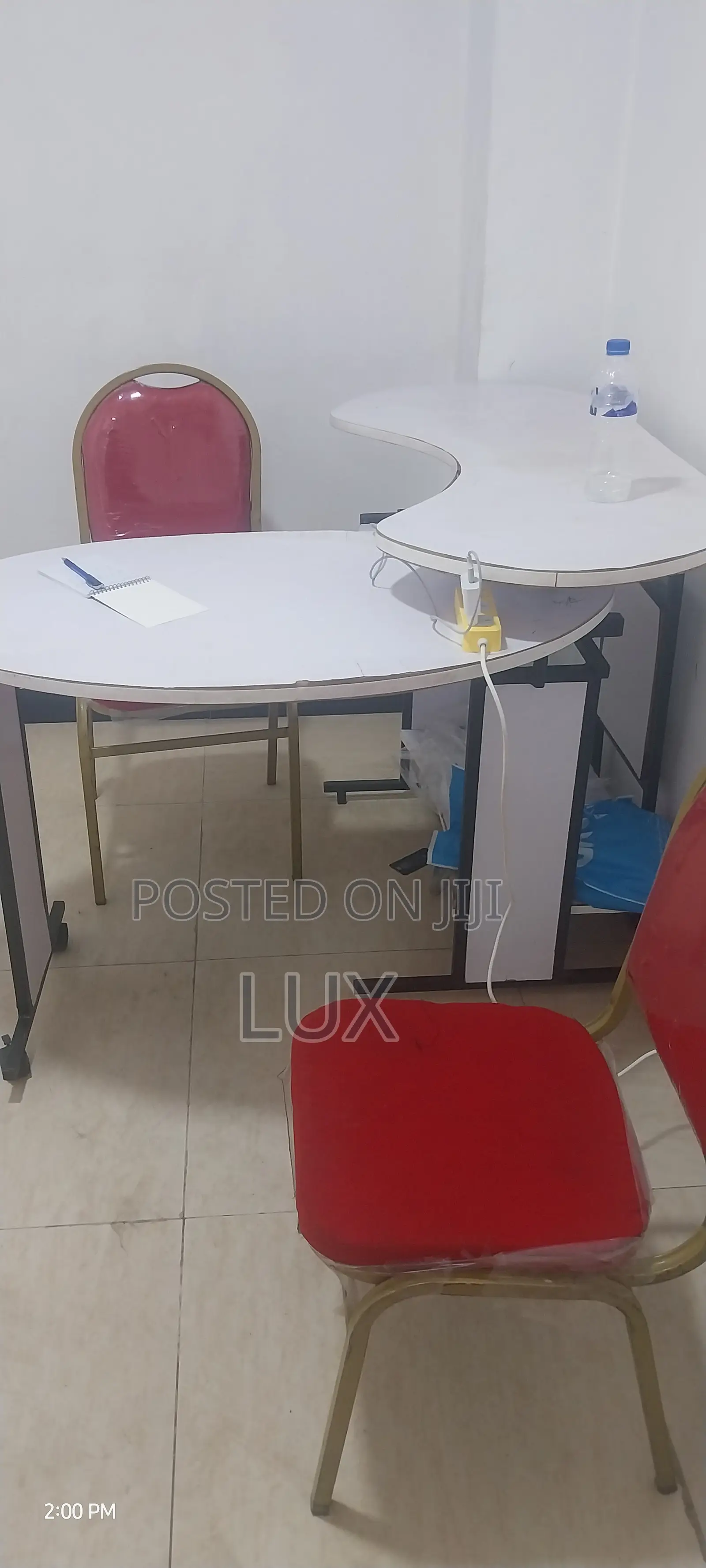 Gaming Table and 2 Chairs Urgent Sell