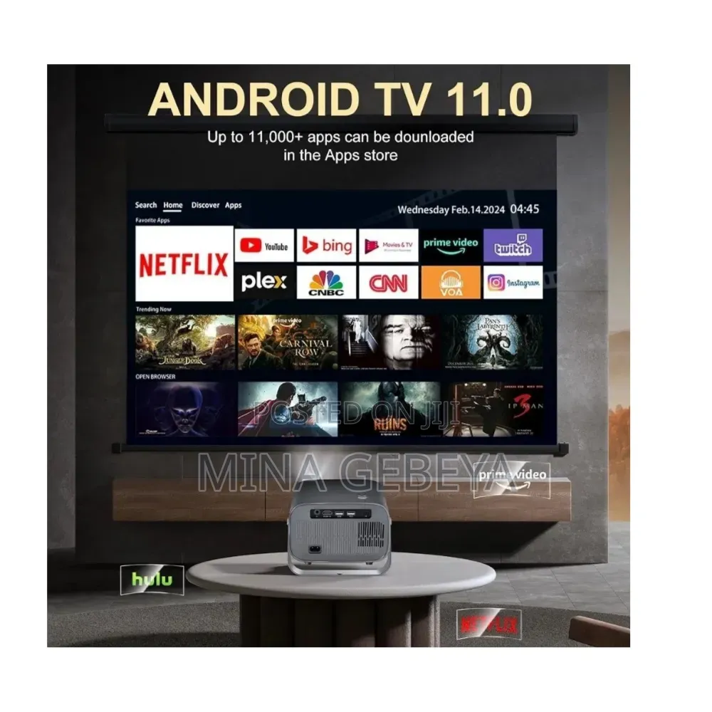 Geek Space Smart Projector