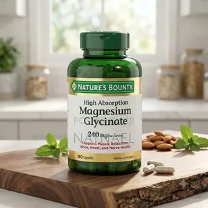 Magnesium Glycinate Nature’s Bounty 180 Capsules | 240mg Orginal Sp