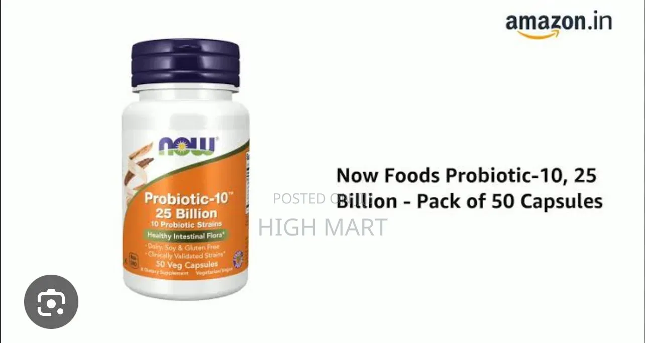 Now Probiotics-10 25 Billion