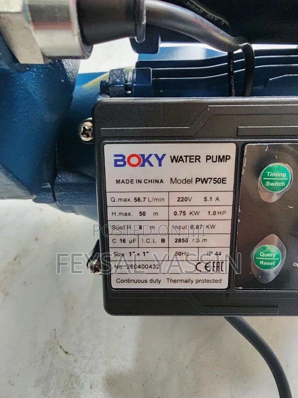 Automatic Smart Water Booster Pump (1.0 HP)
