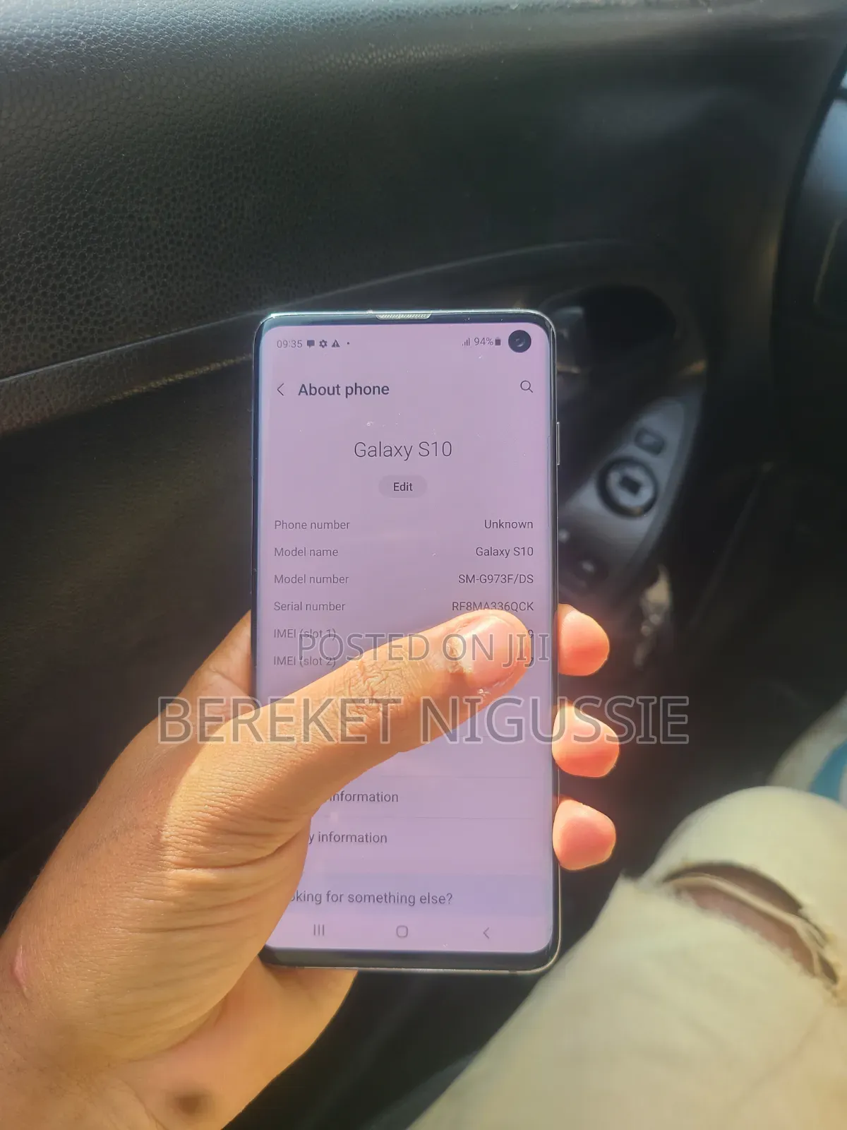 Samsung Galaxy S10 128 GB Black