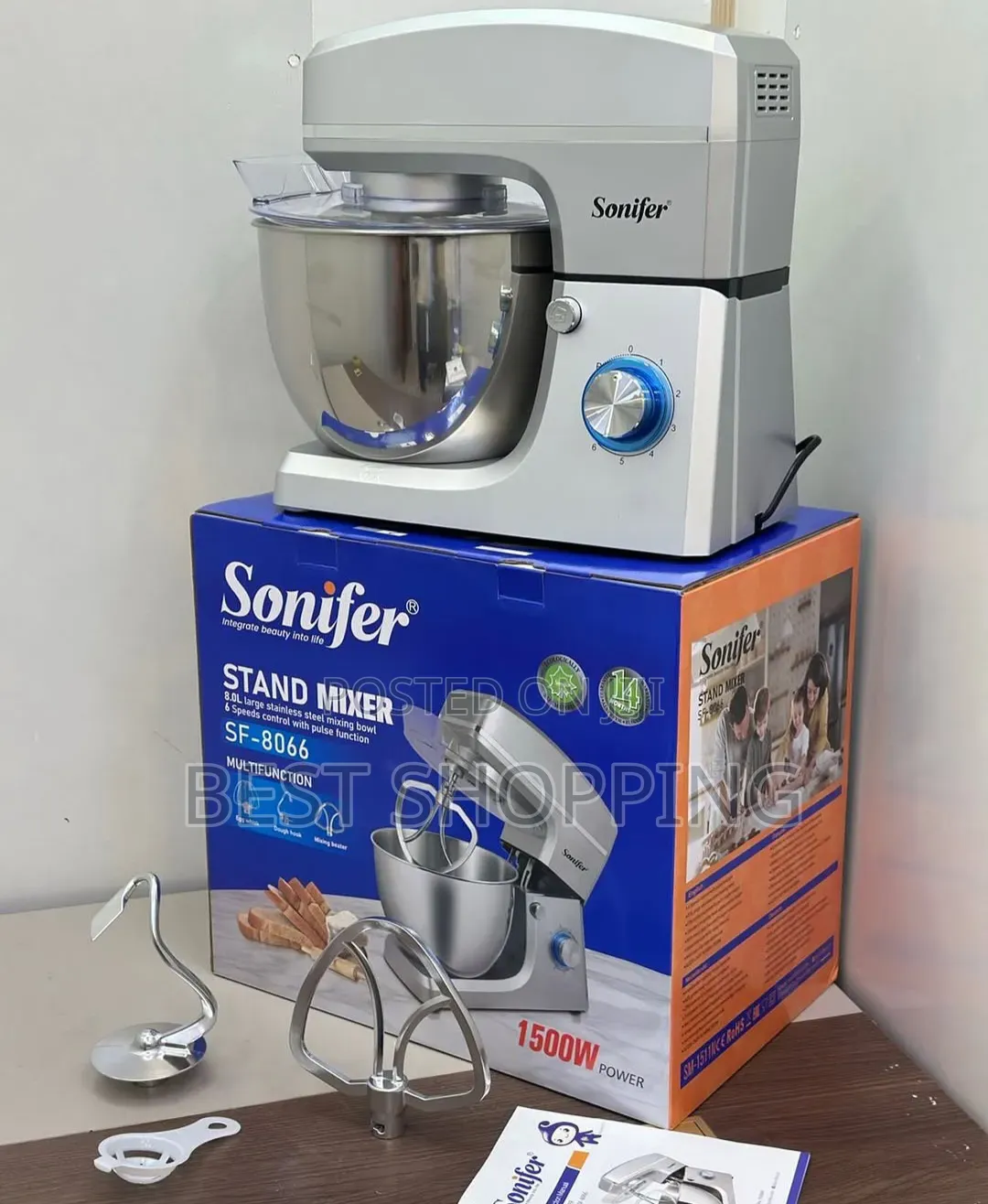 Sonifer Stand Mixer 8 Liter