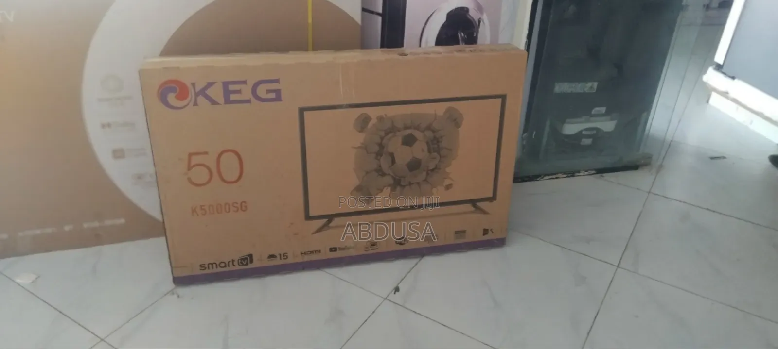 Apollo 43" Smart TV – New 2026 50ኢንች Smart TV Full HD