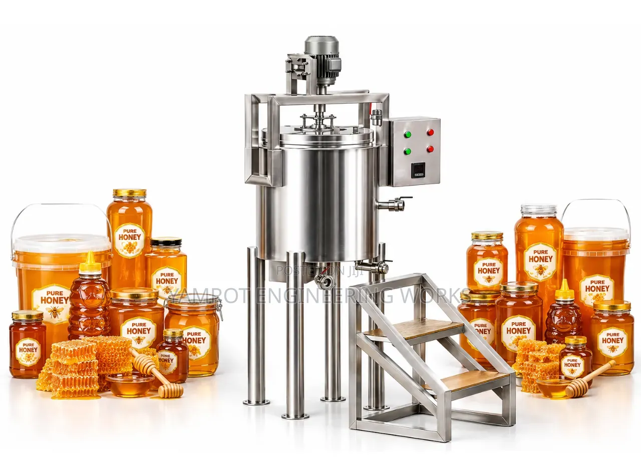 የማር ማቅለጫ እና ማዋሀጃ ማሽን/ Honey Melter and Mixer Machine.
‎