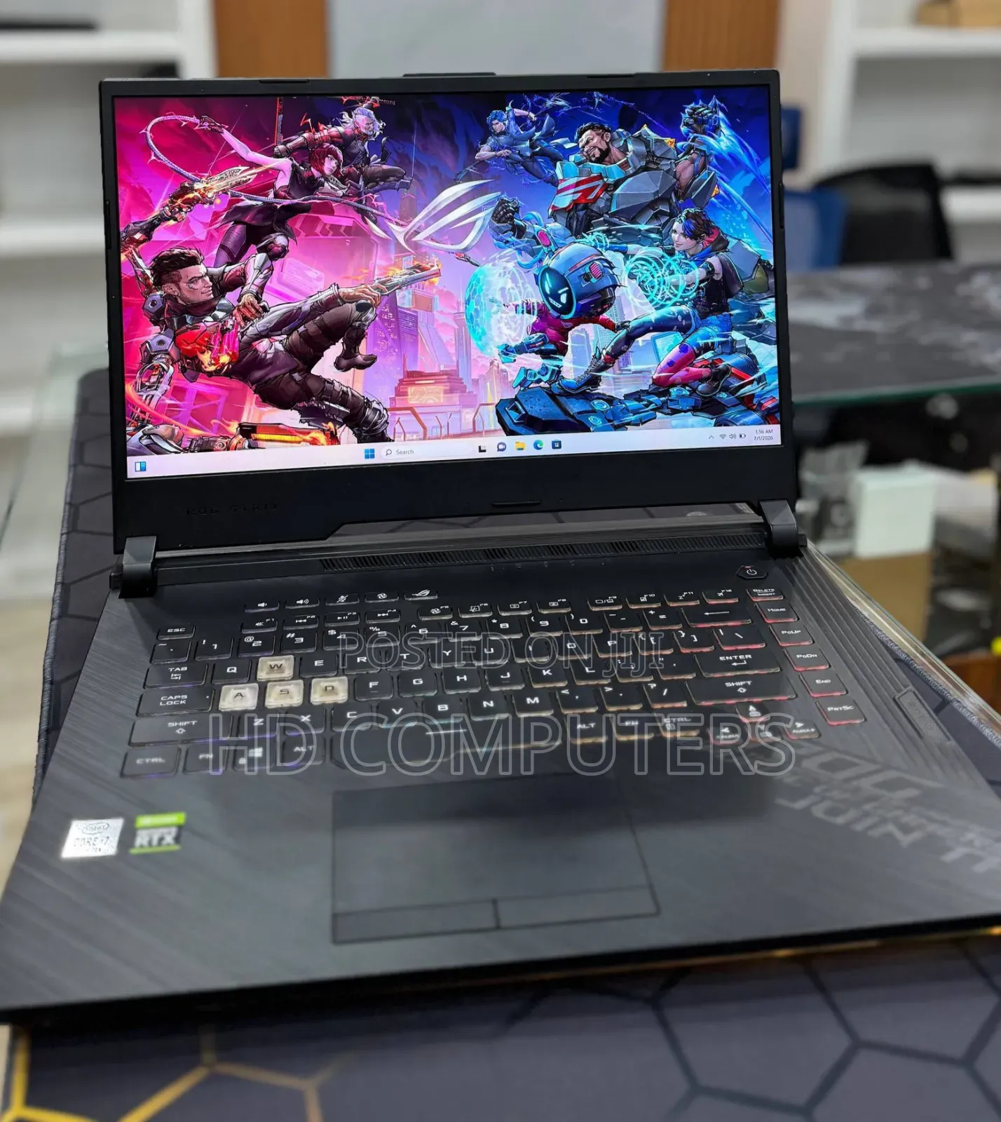 New Laptop Asus ROG Strix G16 G614 16GB Intel Core i7 SSD 512GB