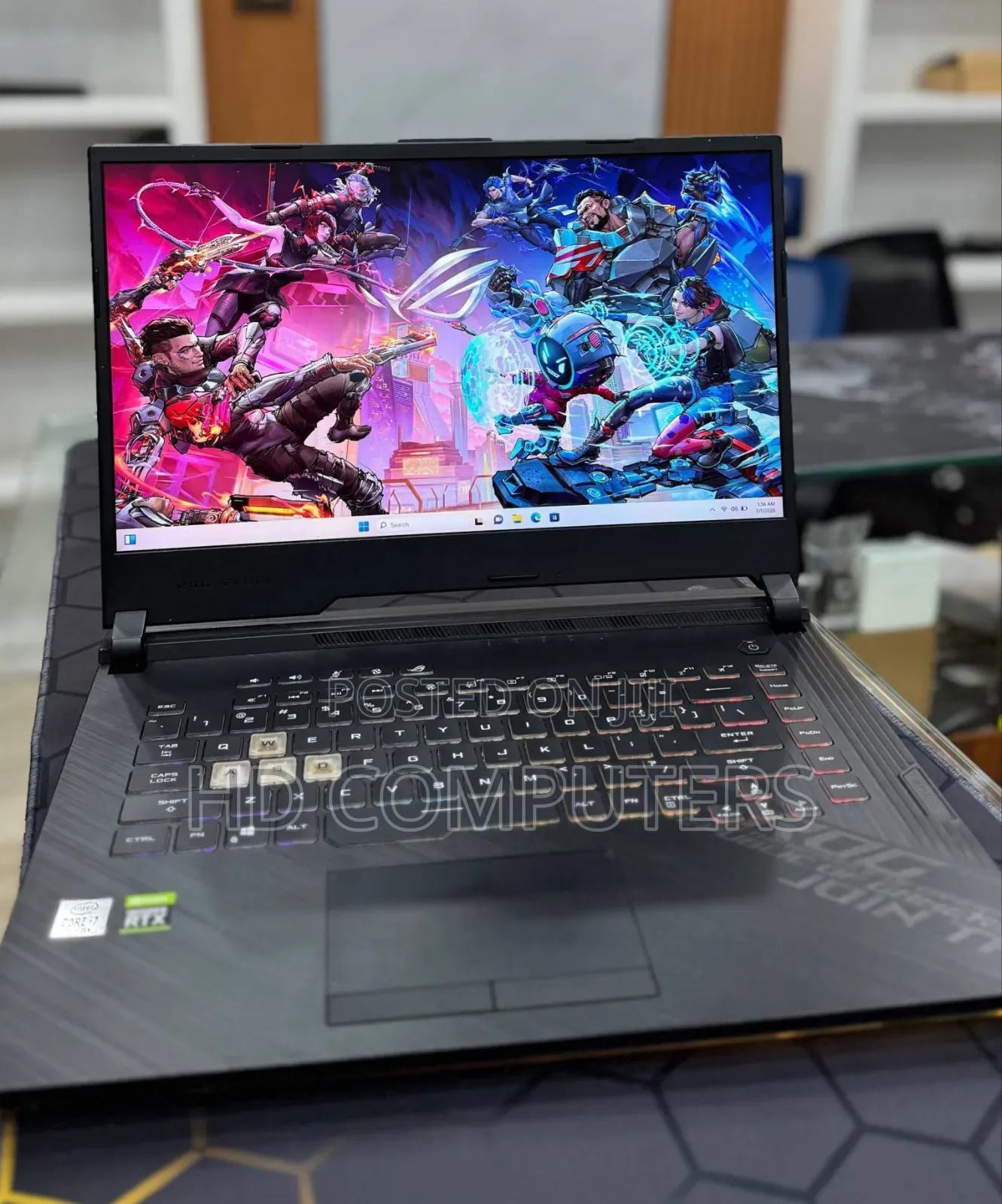 New Laptop Asus ROG Strix G16 G614 16GB Intel Core i7 SSD 512GB