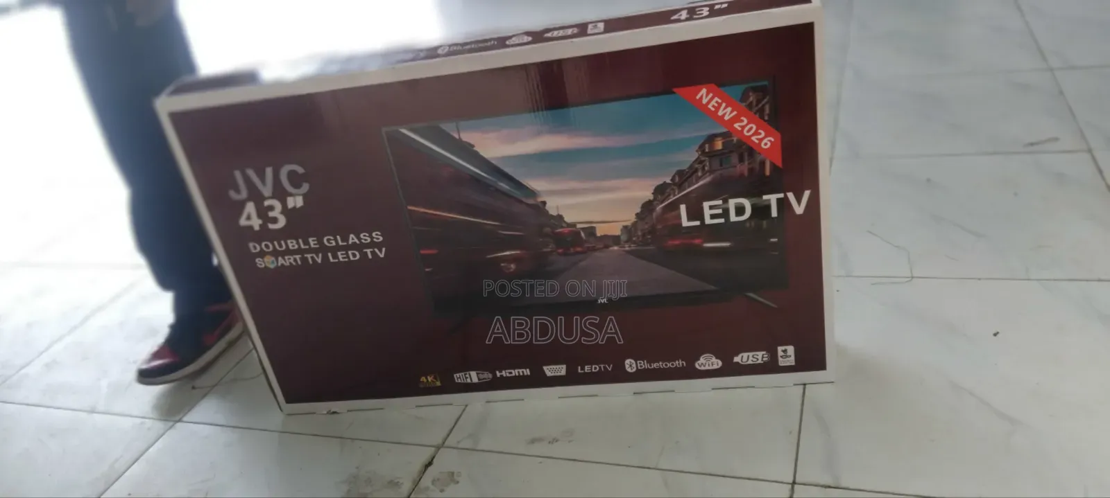 JVC TV – 2026 አዲስ ሞዴል በጥራት የሚለይ፣ በዋጋ ተመጣጣኝ! 43" • 50" • 55"