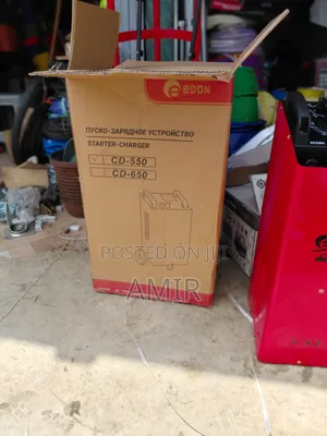 ኤዶን የባትሪ መሙያ እና ማስነሻ.☆.EDON CD-550 Battery Charger Starter (12v/24v)