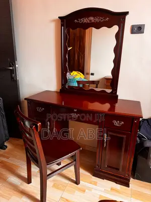 Bed, Dressing Table and Drawers(Set)