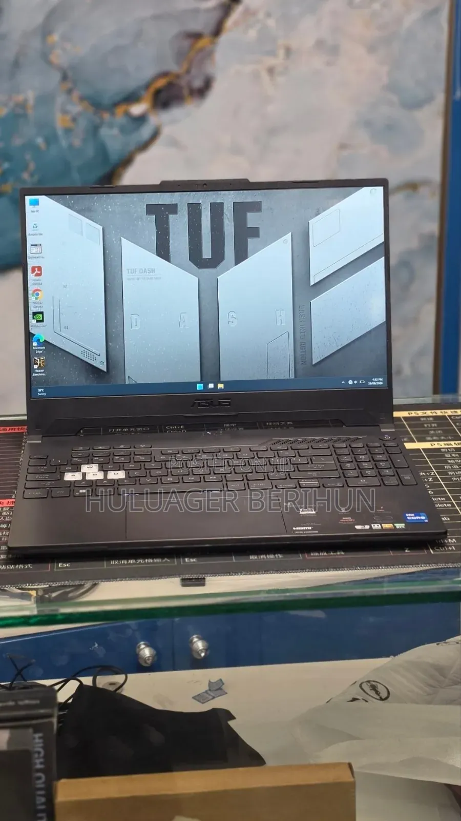 New Laptop Asus TUF Gaming A15 16GB AMD Ryzen 7 SSD 512GB