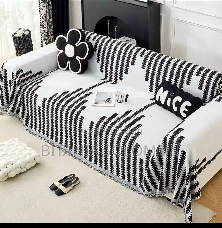 Reversible Chenille Sofa Cover
