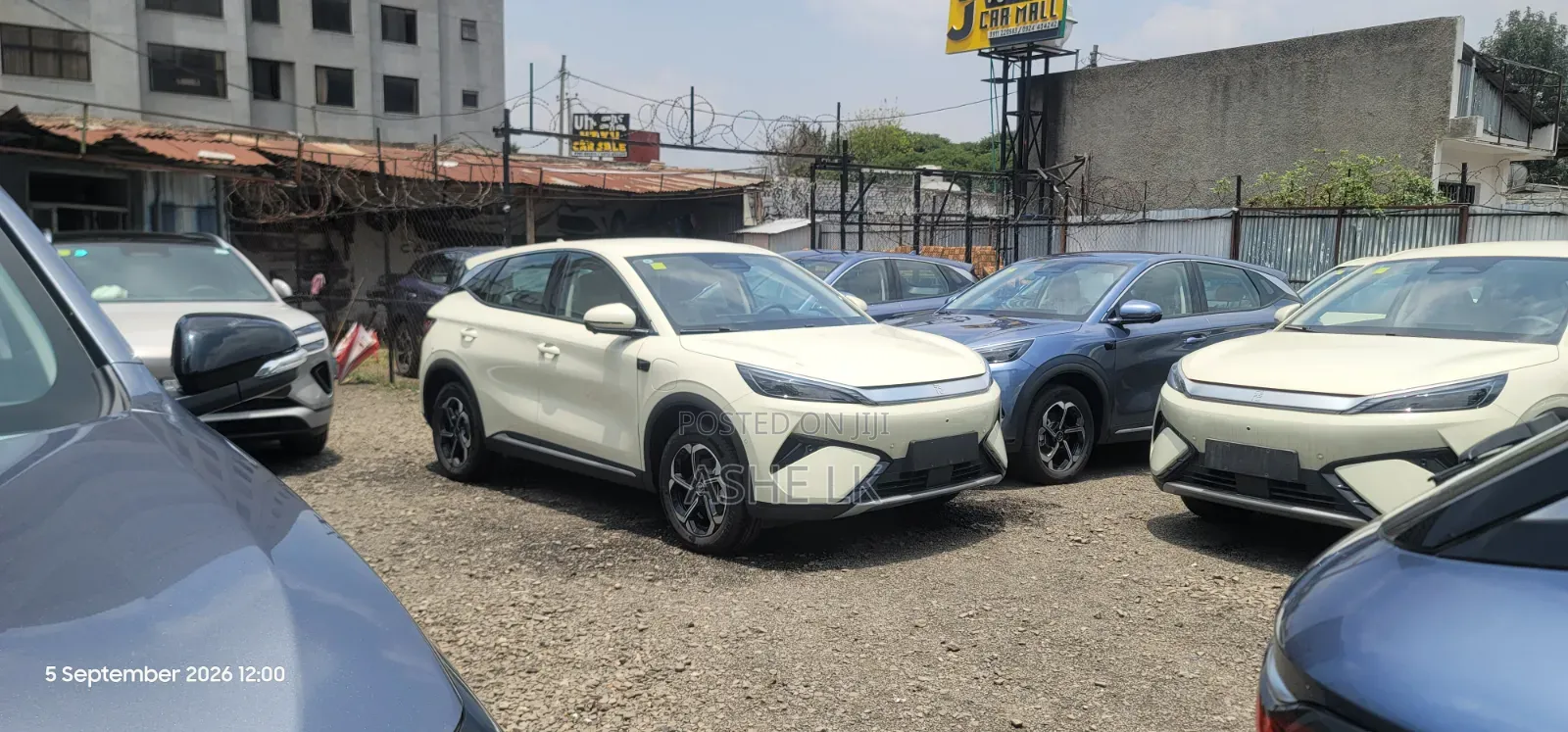 New BYD Yuan Plus 2025 Gray
