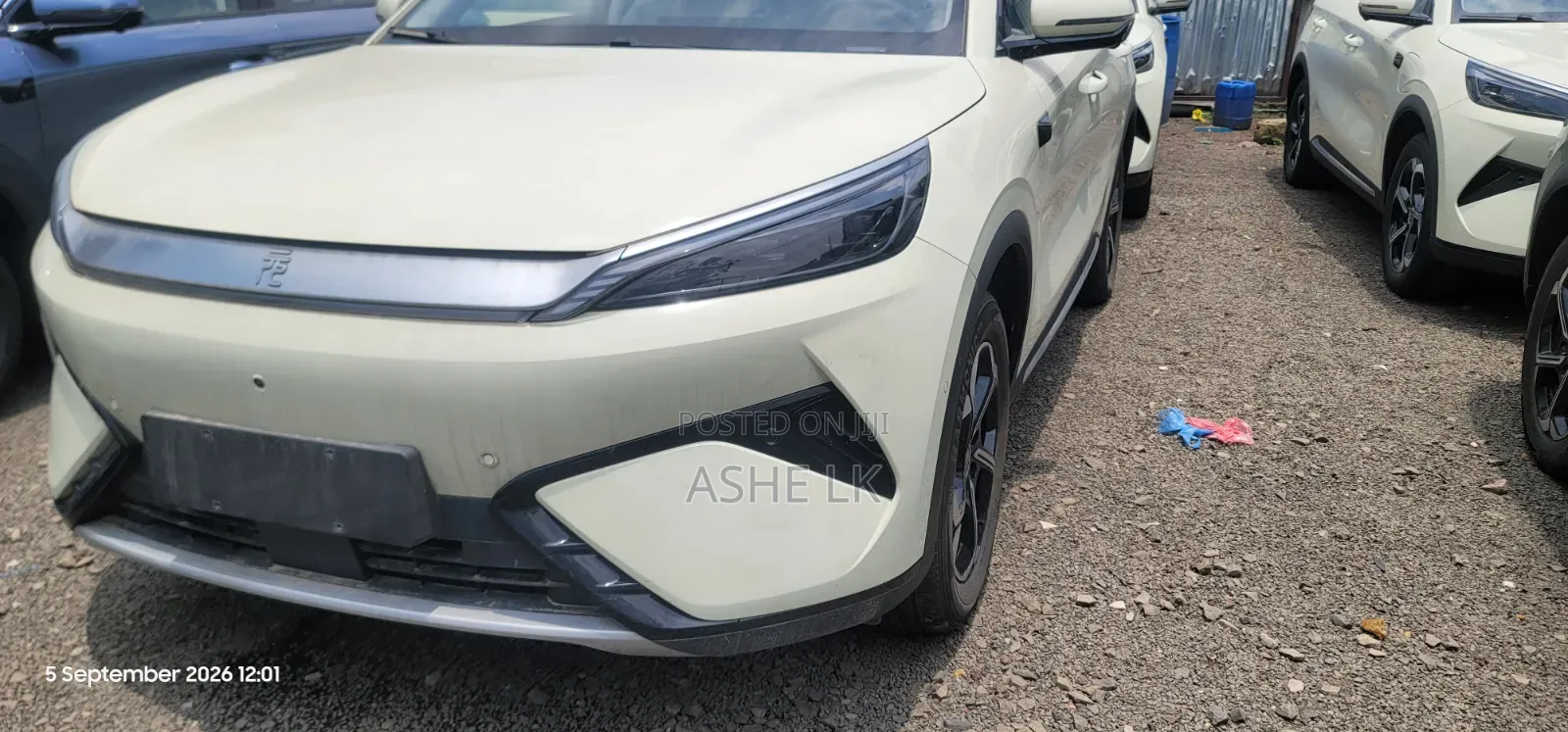 New BYD Yuan Plus 2025 Gray