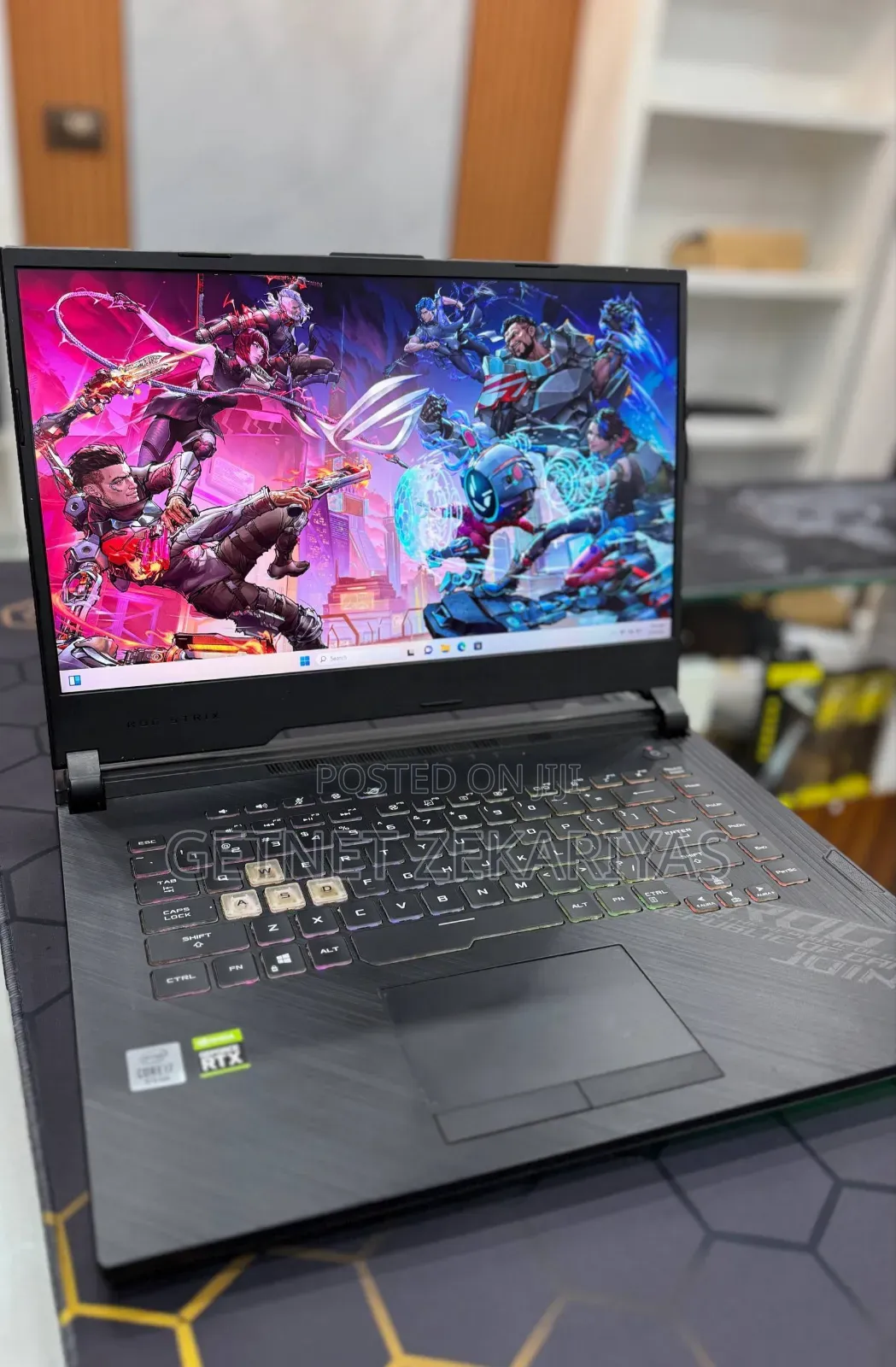 New Laptop Asus ROG Strix G15 16GB Intel Core i7 SSD 512GB