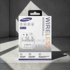 Mini 5S Earbuds Pure Bass - صوت نقي مع بيس قوي
