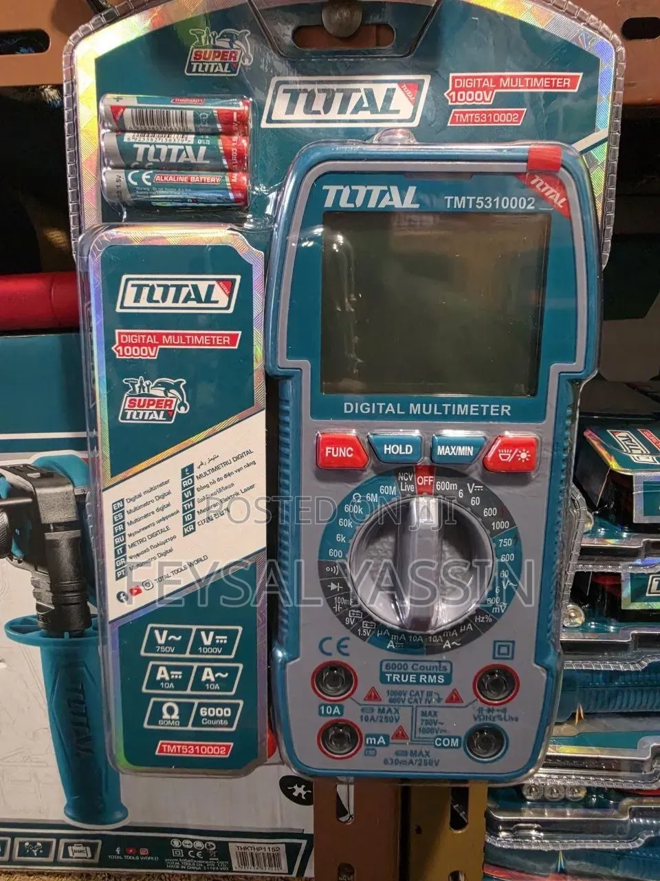 TOTAL Digital Multimeter - 1000V True RMS