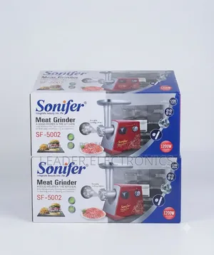 Sonifer Meat Grinder 1200 Watt – Powerful, Fast Efficient Food