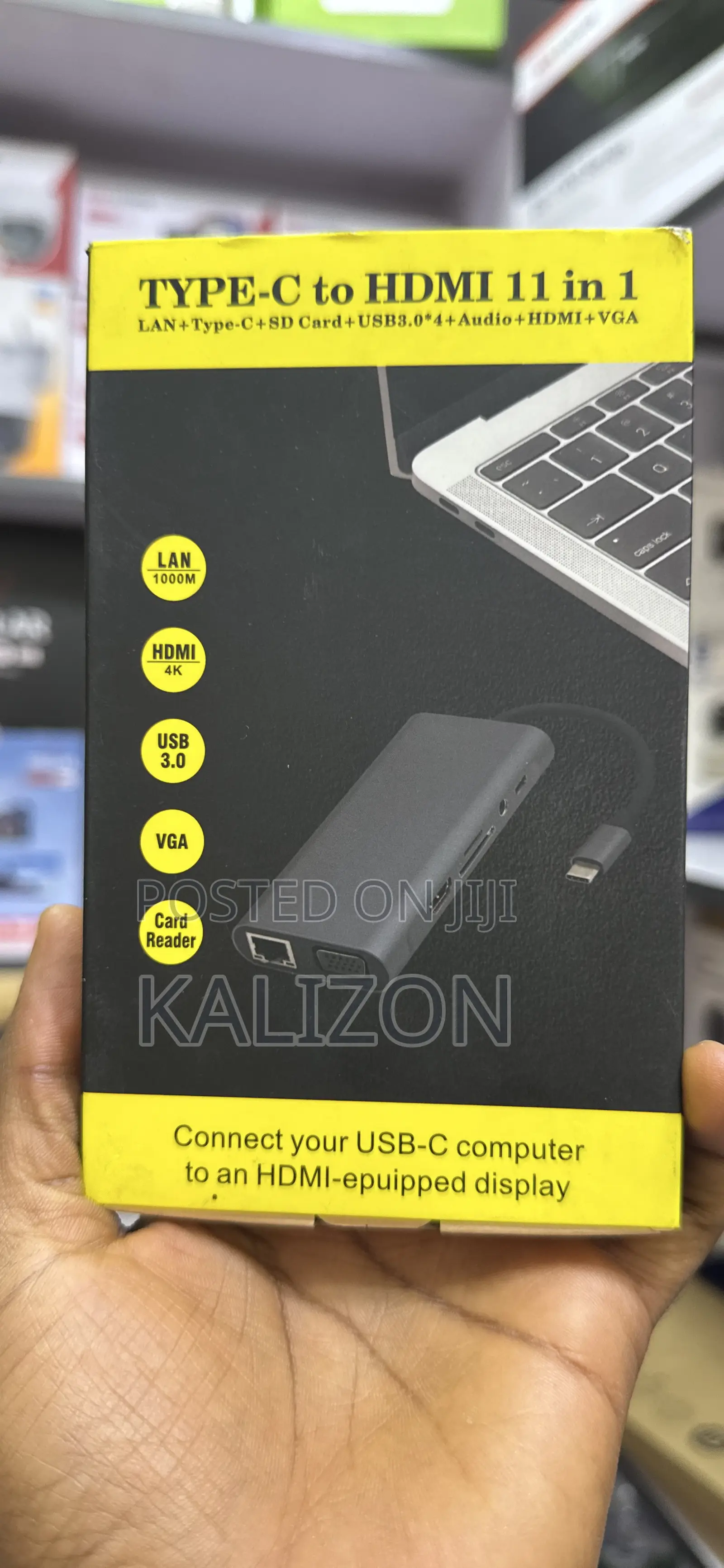 TYPE-C to HDMI 11 in 1 Hub