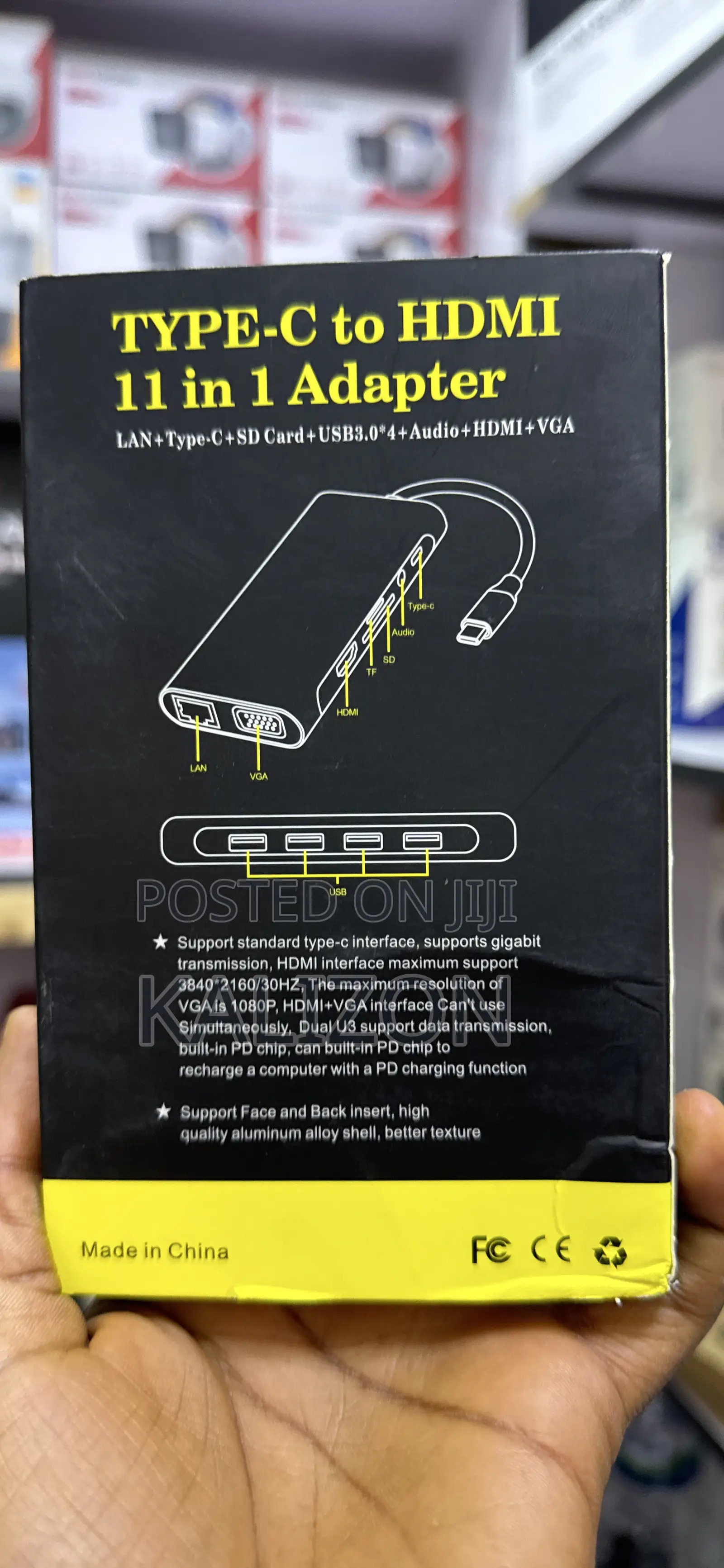TYPE-C to HDMI 11 in 1 Hub