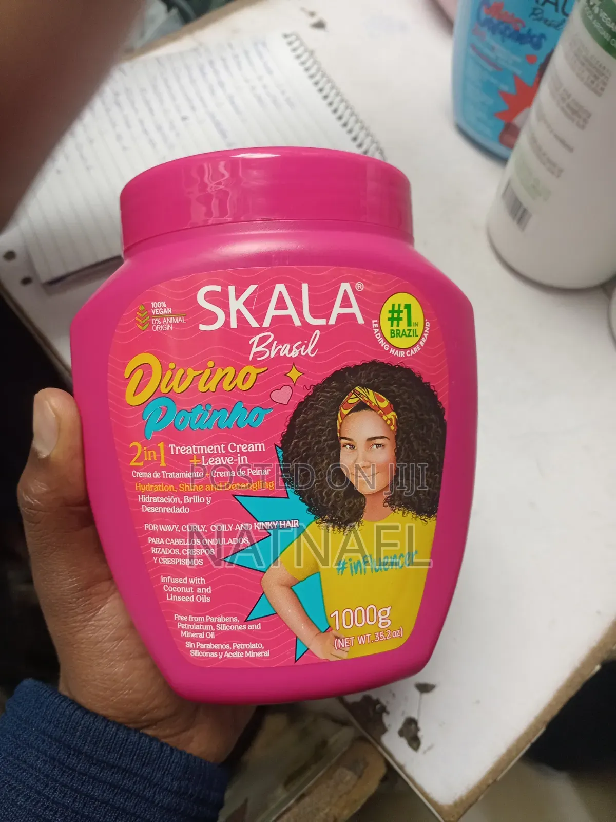 Skala Brasil 2-in-1 Treatment Cream + Leave-in (1000g / 1Kg) Women