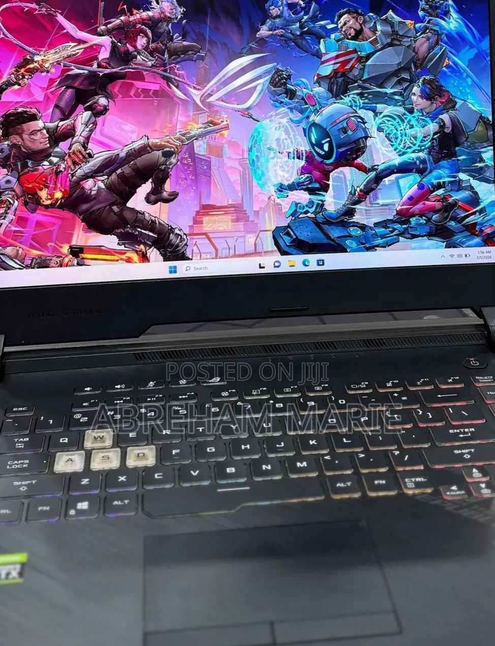 New Laptop Asus ROG Strix G15 16GB Intel Core i7 SSD 512GB