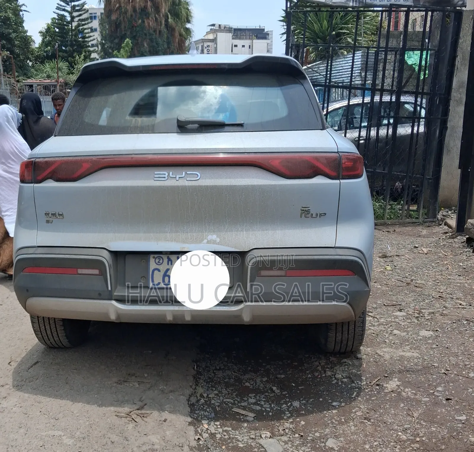 New BYD Yuan Up 2024 Silver