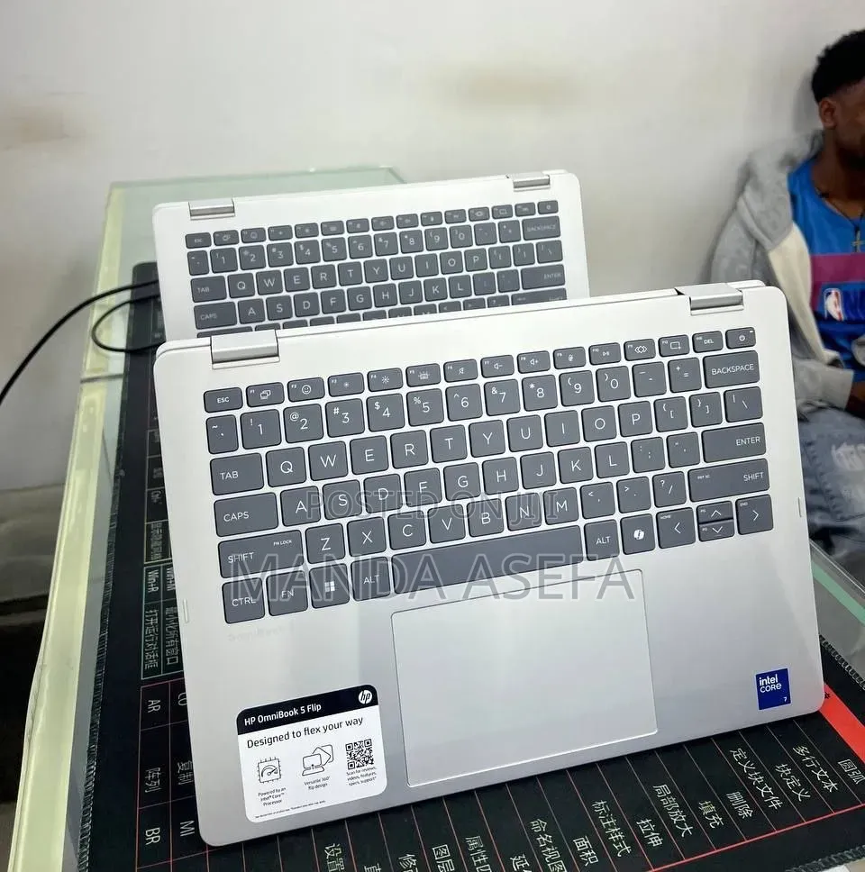 New Laptop HP OmniBook 5 Flip 14-fp0023dx 16GB Intel Core 7 SSD 512GB