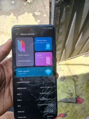 ZTE V40 Pro 128 GB Blue