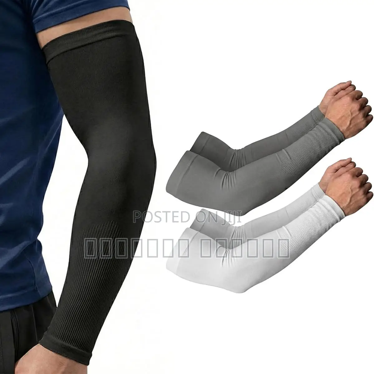 Sports Arm Sleeves – Stretch Fit for Training