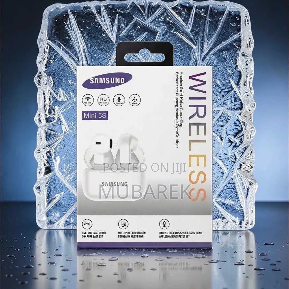 Samsung Mini 5S Headset Ergonomic Fit - تصميم مريح
