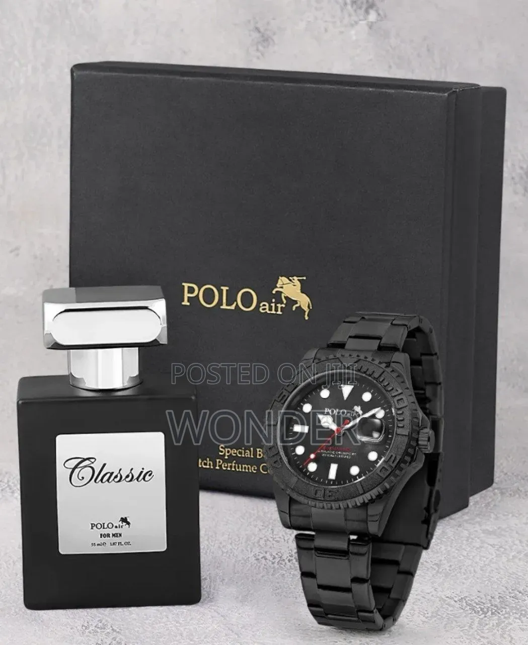 POLO AIR Men’s Watch Perfume Gift Set