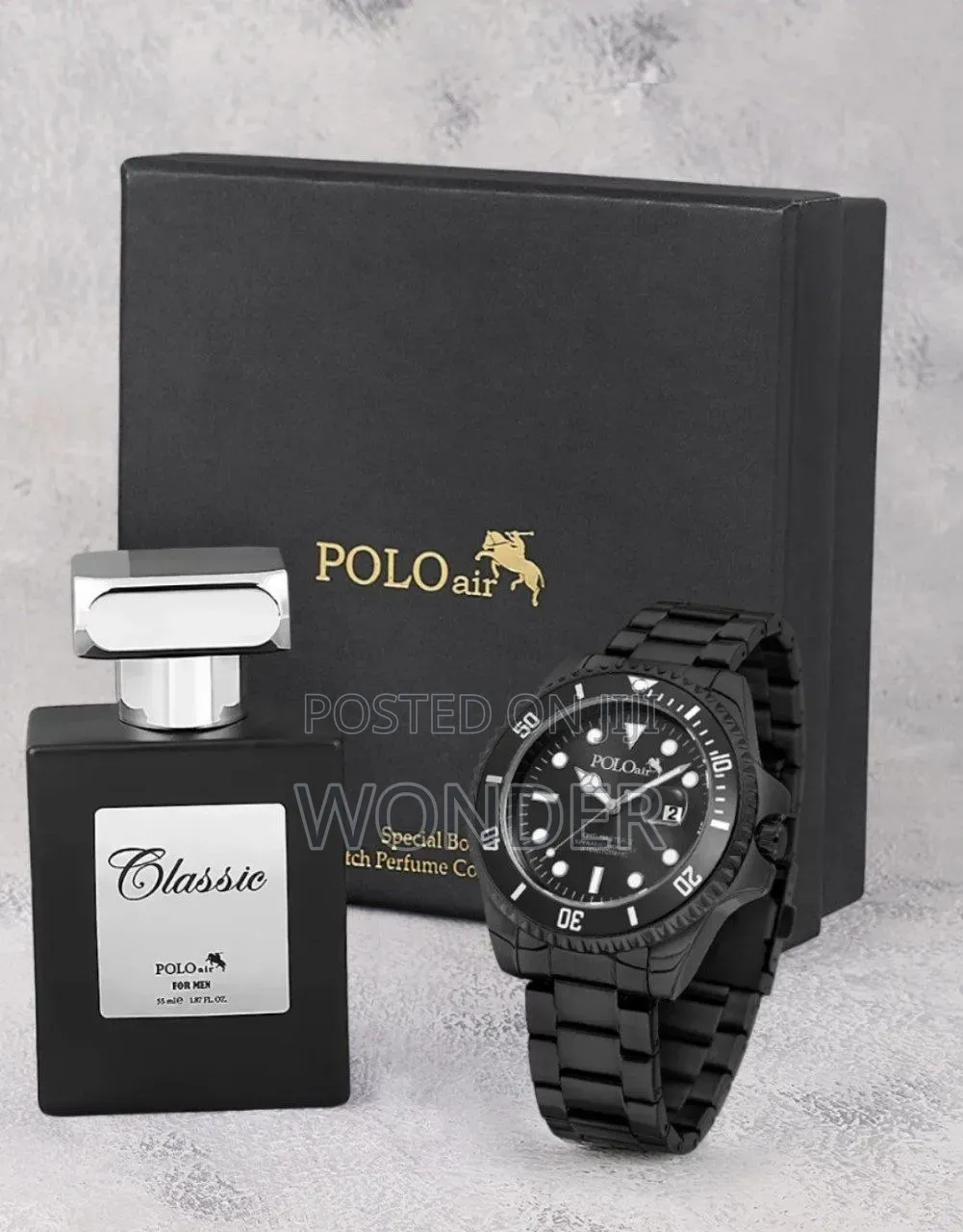 POLO AIR Men’s Watch Perfume Gift Set