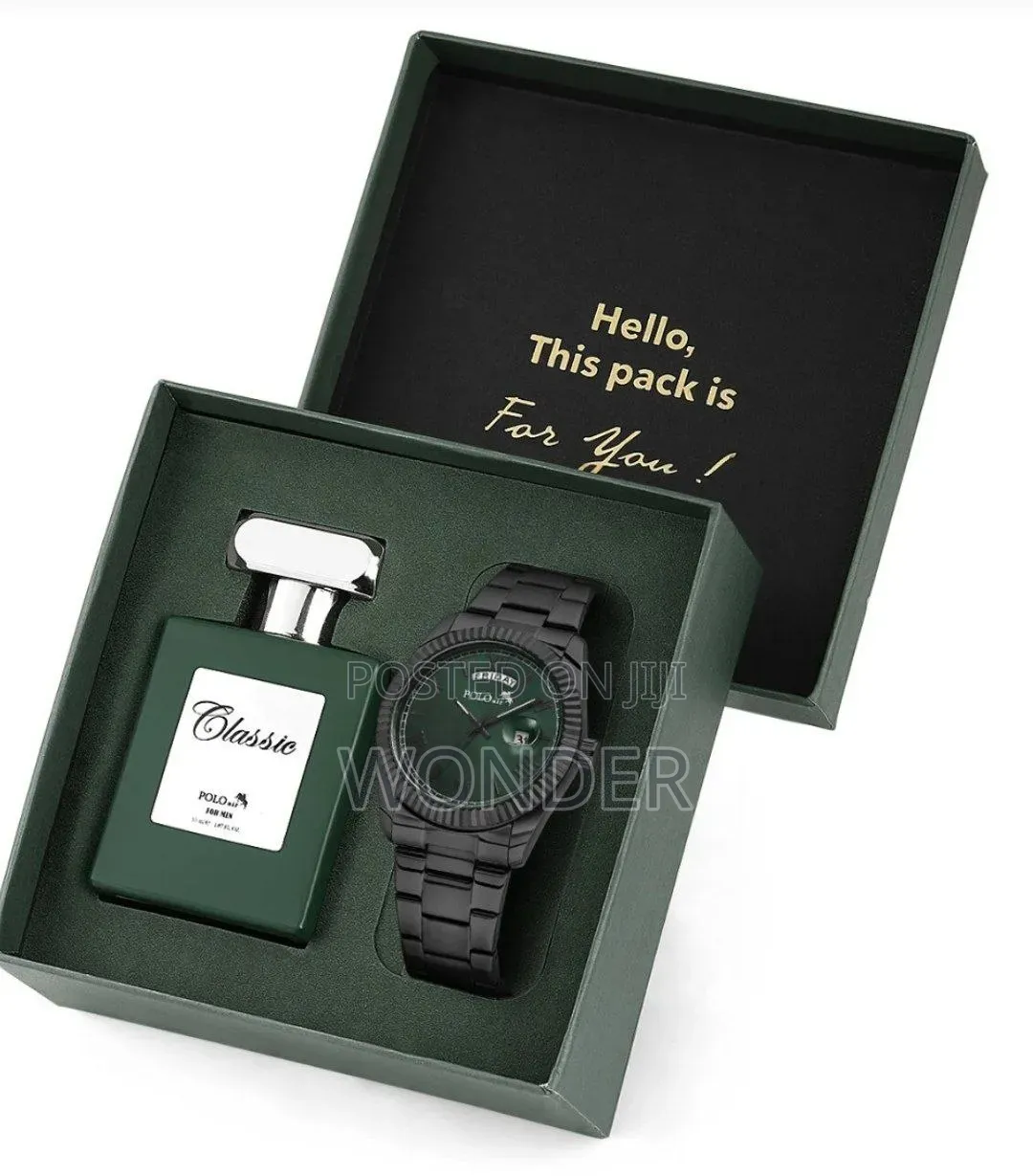 POLO AIR Men’s Watch Perfume Gift Set
