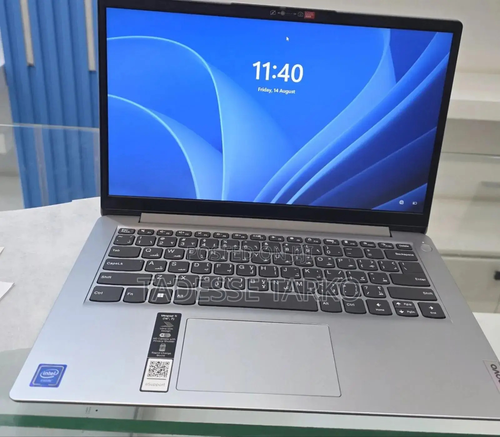 New Laptop Lenovo IdeaPad 1 4GB Intel Celeron SSD 128GB