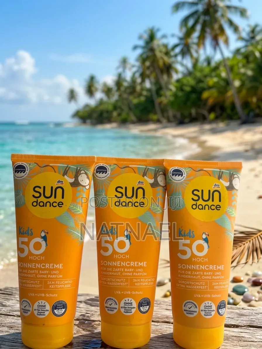 Sun Dance Kids 50 High Sonnencreme የልጆች
