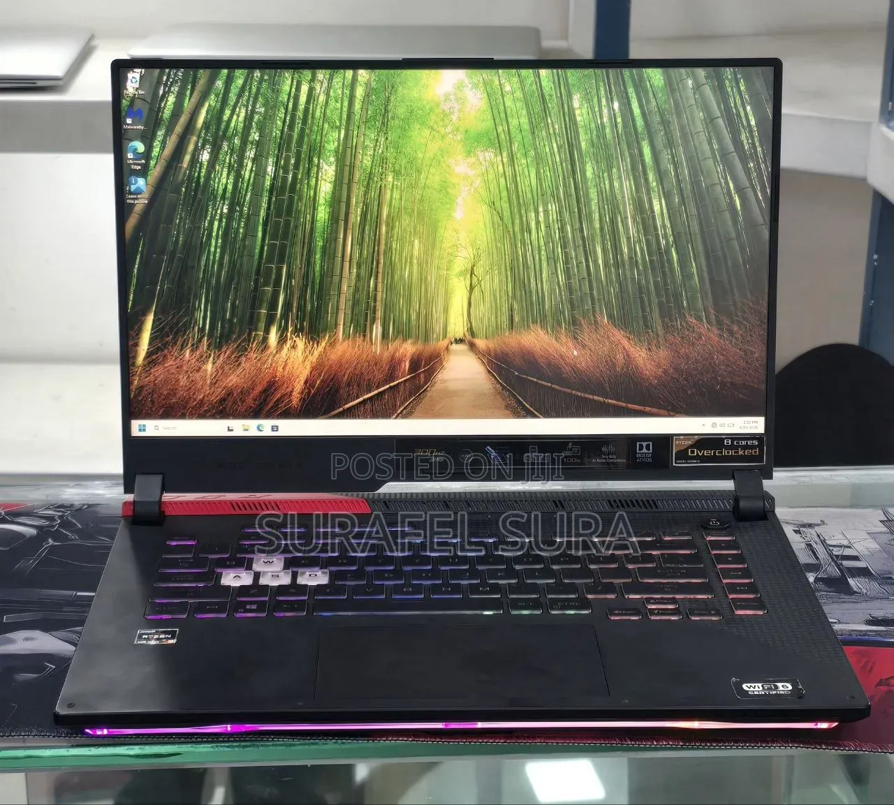 New Laptop Asus TUF Gaming A15 16GB AMD Ryzen 7 SSD 512GB