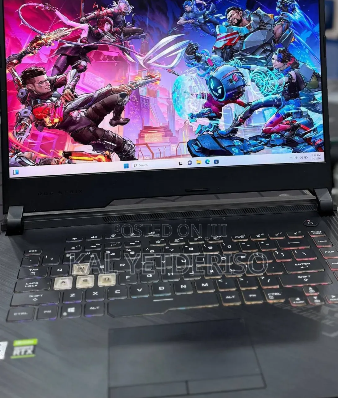 New Laptop Asus ROG Strix G15 16GB Intel Core i7 SSD 512GB