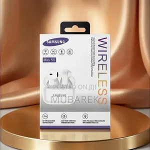 Mini 5S Earbuds - سماعة وايرلس خفيفة الوزن ومريح