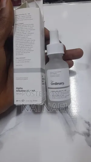 The Ordinary Alpha Arbutin 2% + HA Serum (30ml) የፊት ስሮም