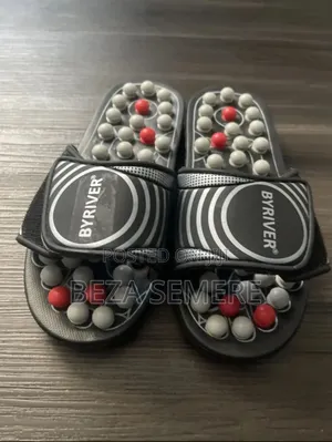 Adjustable Velcro Acupressure Shoes for Tired, Aching Feet