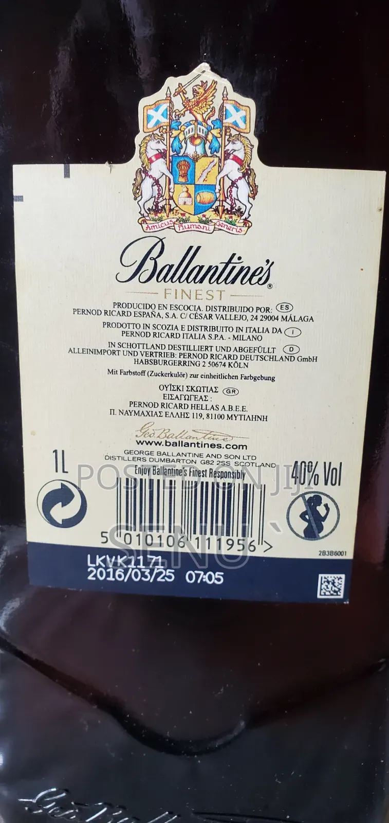 Ballantines Whisky