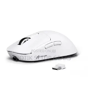 ATTACK SHARK X3 White Gaming Mouse - PAW 3395 Wireless Mouse